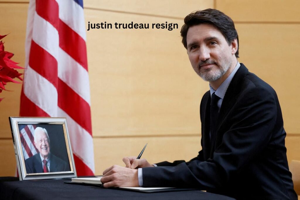 justin trudeau resign