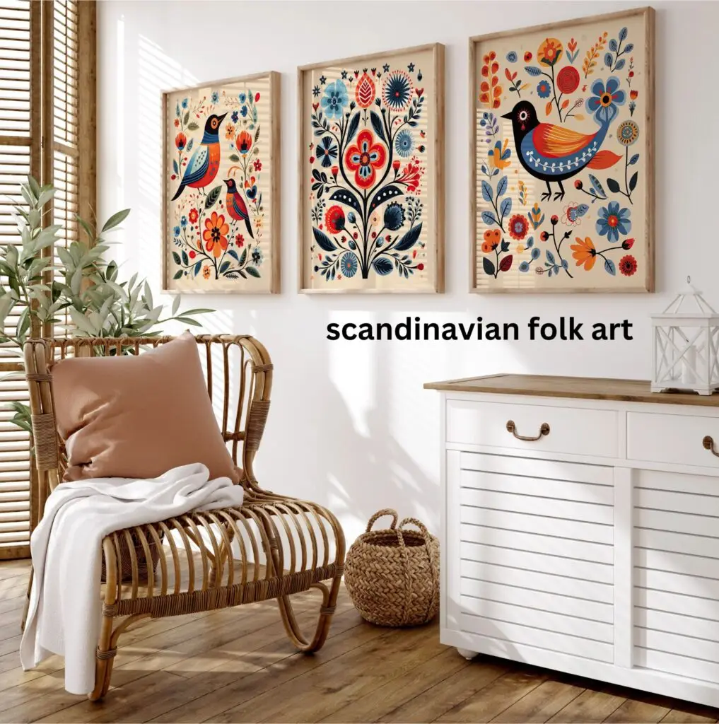 scandinavian folk art