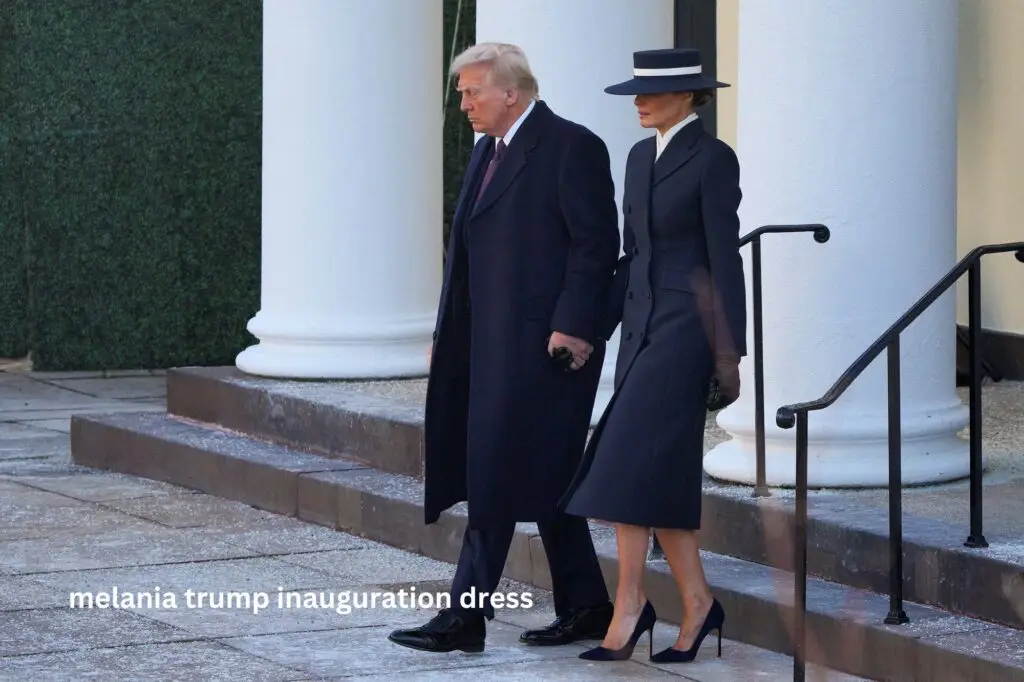 melania trump inauguration dress