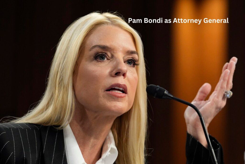 Pam Bondi as Attorney General